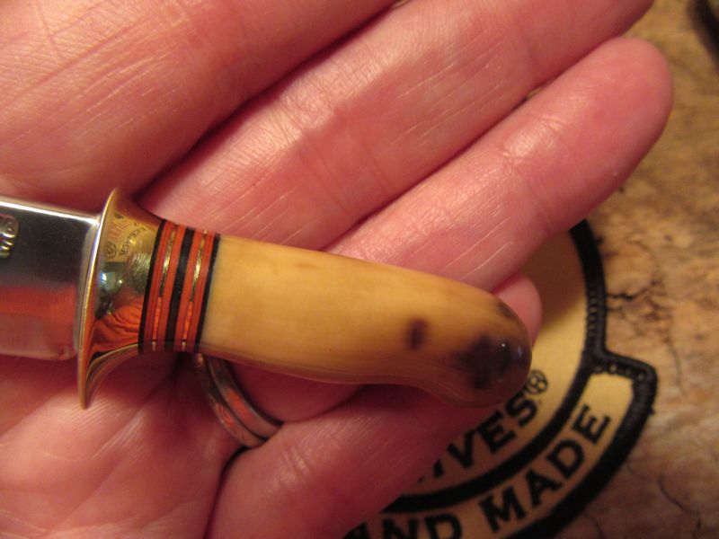 A MINIATURE Treeman Artifact Ivory 