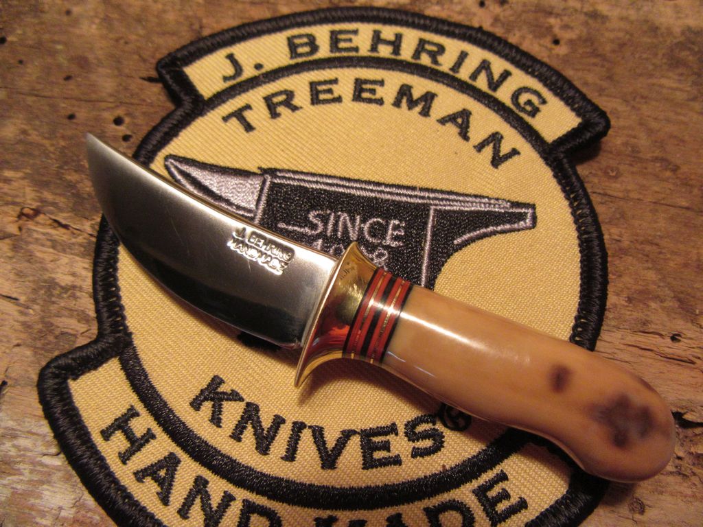 A MINIATURE Treeman Artifact Ivory 