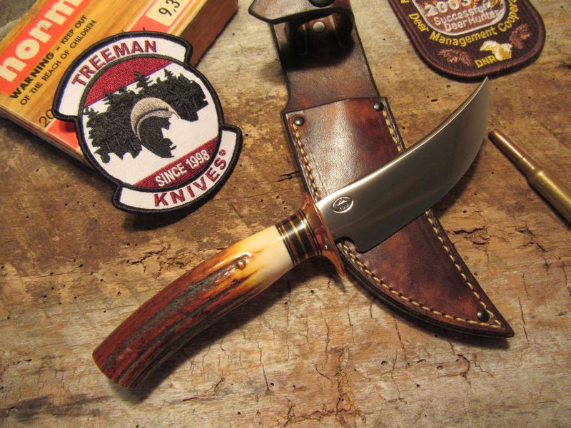 AAA STAG 4 1/2" upswept Hunter Copper guard!