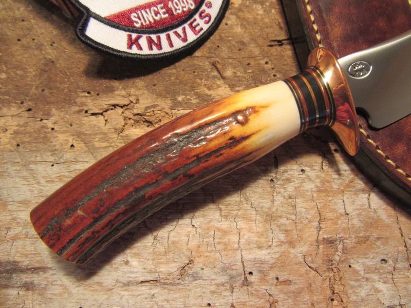 AAA STAG 4 1/2" upswept Hunter Copper guard!