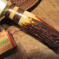 J. Behring Handmade 6" Red Stag Sticker Hunter 