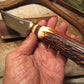 J. Behring Handmade 6" Red Stag Sticker Hunter 
