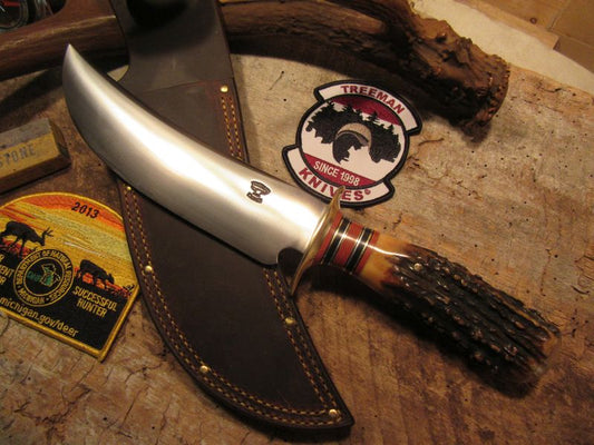 Treeman 8" Camp Knife Musk OX