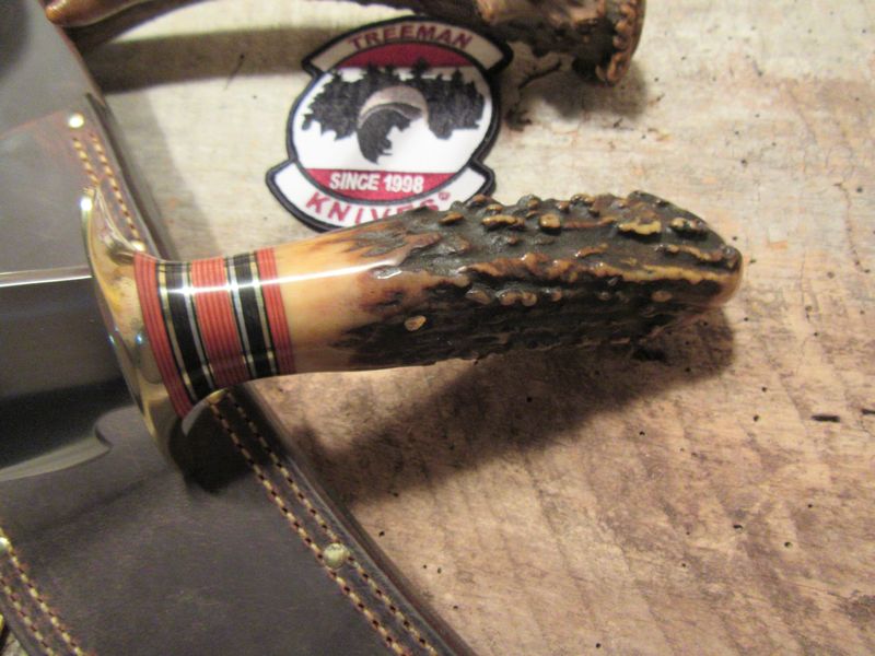 Treeman 8" Camp Knife Musk OX