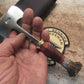 Treeman  Double Bit Axe Horsehide  Crown STAG  6 3/4" OAL