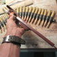 J. Behring Handmade Drop Tine Double Skull Fighter 