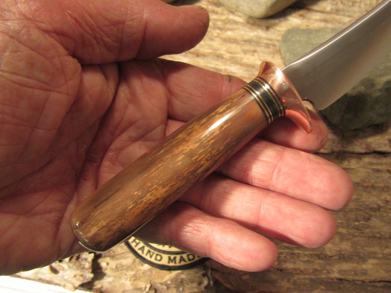 Montana Trout Knife Ancient Artifact Walrus