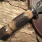 Treeman Alaskan Semi-Skinner Spear Point Hammermark STAG