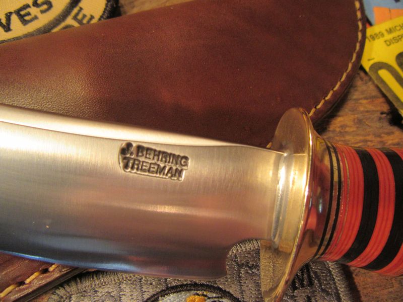 Treeman Michigan hunter  leather /Stag