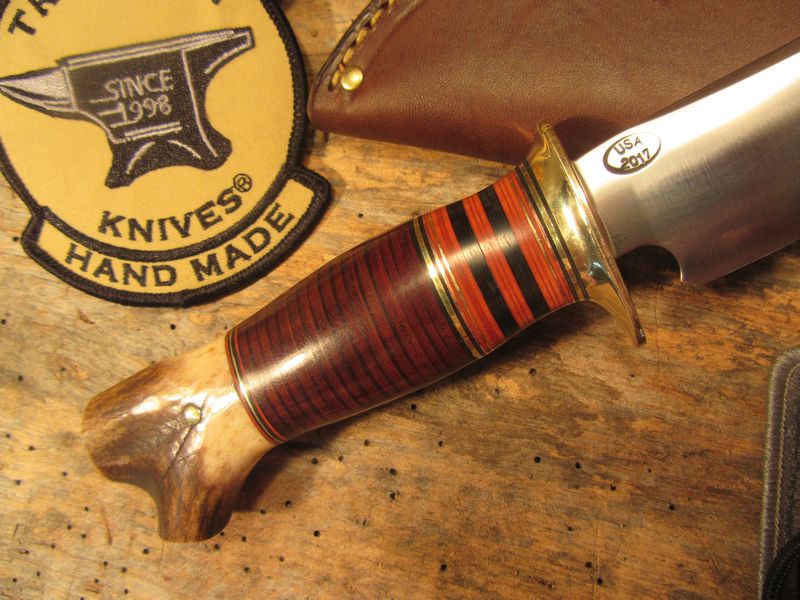 Treeman Michigan hunter  leather /Stag