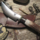 ** J. Behring Treeman Handmade Woodcraft Stag Hunter