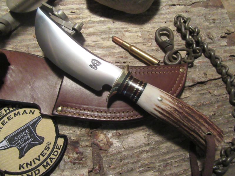 ** J. Behring Treeman Handmade Woodcraft Stag Hunter