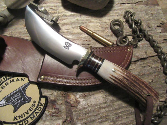 ** J. Behring Treeman Handmade Woodcraft Stag Hunter
