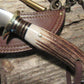 ** J. Behring Treeman Handmade Woodcraft Stag Hunter