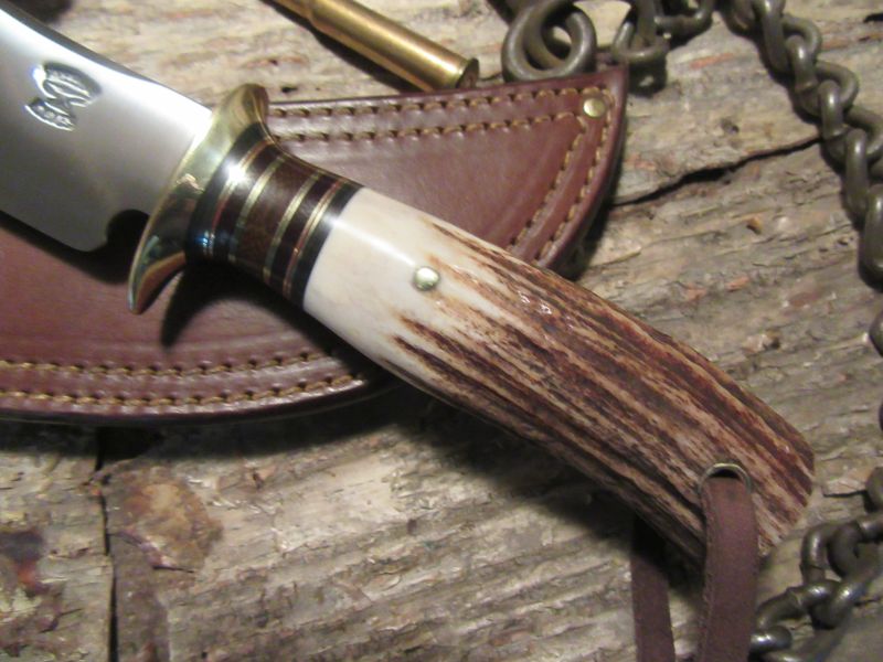 ** J. Behring Treeman Handmade Woodcraft Stag Hunter