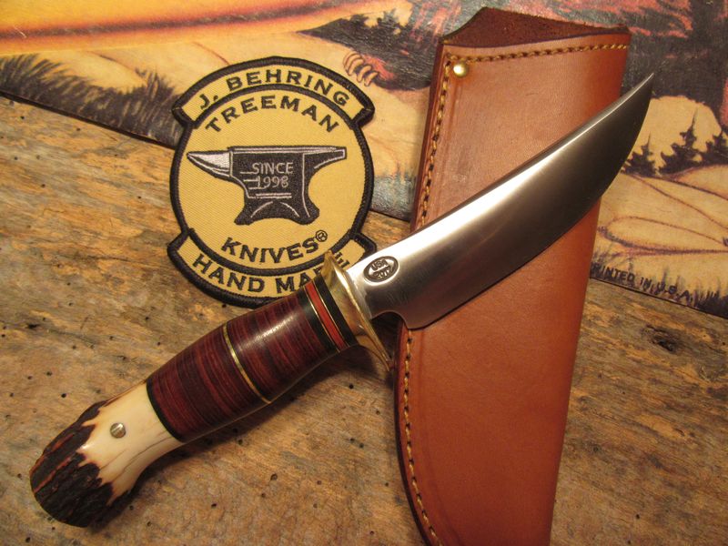 *Treeman 4 3/4" XL Deer and Trout knife