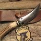 Michigan Hunter Stag MuskOx Upswept 51/2" blade