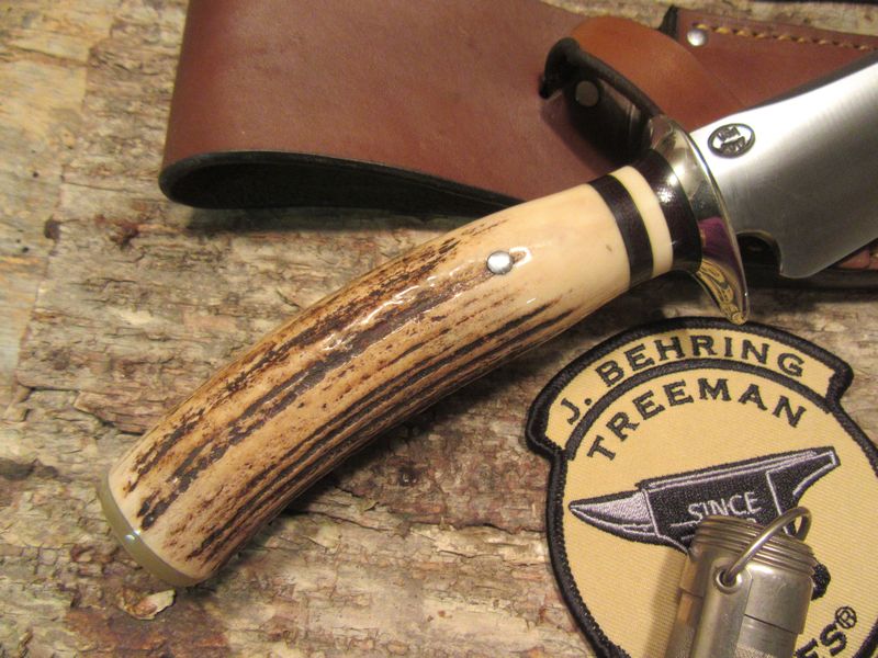 Michigan Hunter Stag MuskOx Upswept 51/2" blade