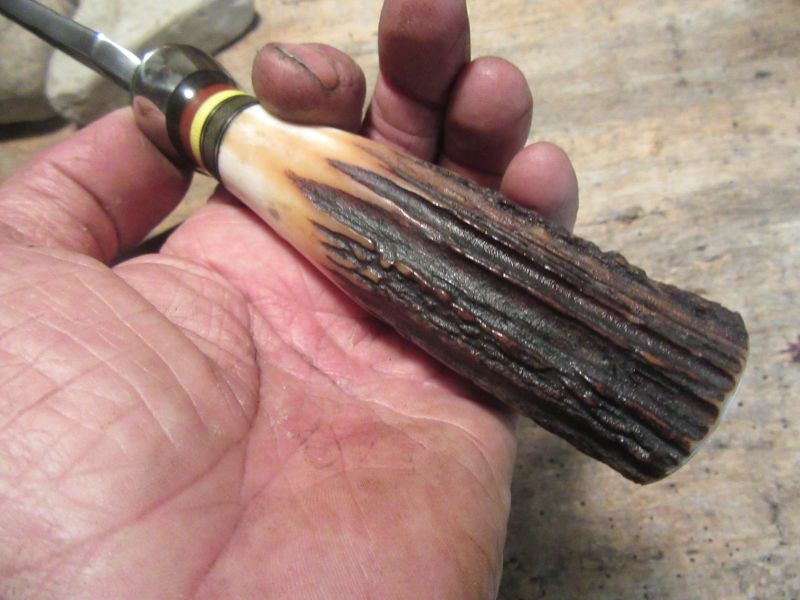 J. Behring Handmade Big Alaskan Semi Skinner Stag 