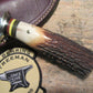J. Behring Handmade Big Alaskan Semi Skinner Stag 