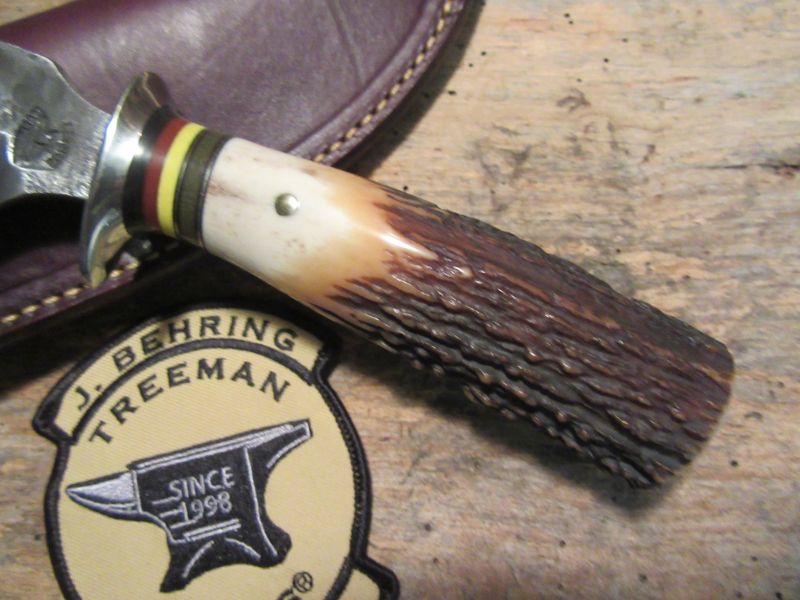 J. Behring Handmade Big Alaskan Semi Skinner Stag 