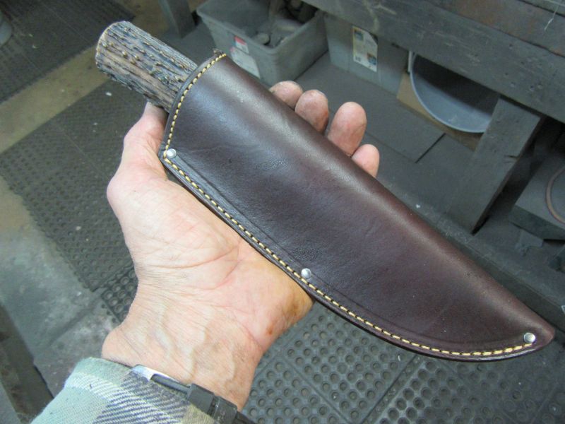 J. Behring Handmade Big Alaskan Semi Skinner Stag 