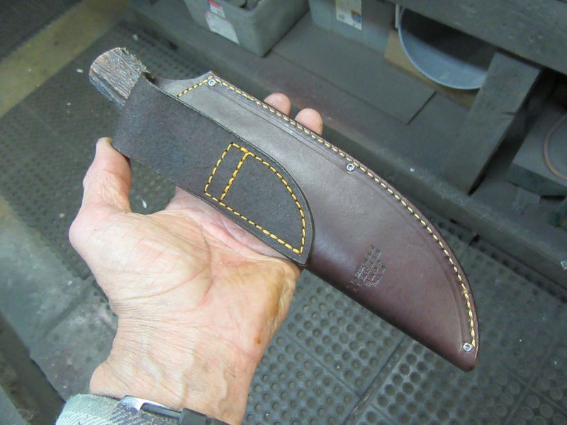 J. Behring Handmade Big Alaskan Semi Skinner Stag 