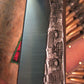       J. Behring Anvil stamp Double Skull Fighter 8 1/2" hammer mark Blade
