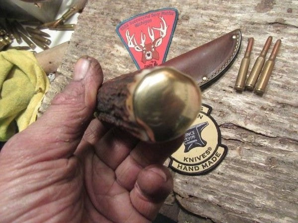 J. Behring Treeman handmade 5" Hunter / Sticker