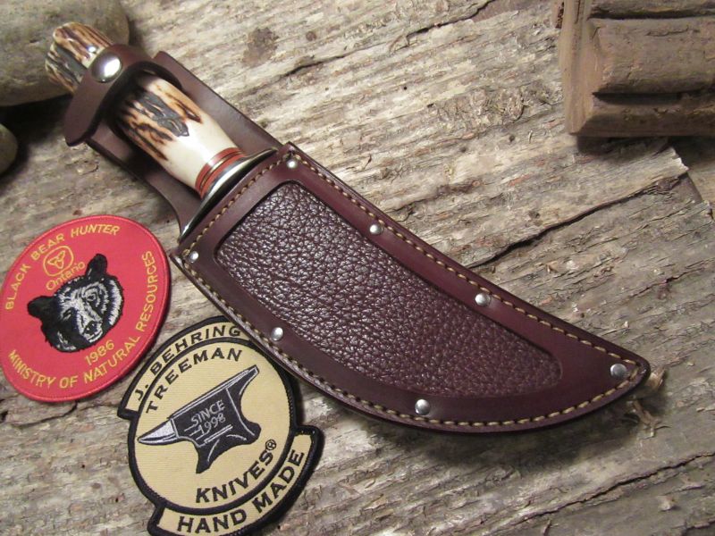 J. Behring Handmade BIG SIX Hunter Stag/Stag 
