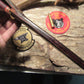 J. Behring Handmade Treeman Huron Hunter Anvil Stamp Horse Hide Crotch Stag 