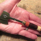 Treeman MINI AX leather stag 5 1/4" OAL