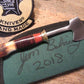 Treeman MINI AX leather stag 5 1/4" OAL