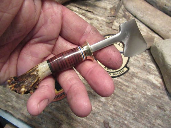       Treeman Handmade Mini Hatchet Crown Stag