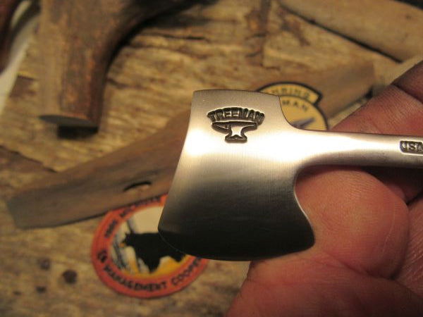       Treeman Handmade Mini Hatchet Crown Stag