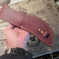 J. Behring Handmade WoodMonk  Rare Red Sambar Stag Crotch Hunter