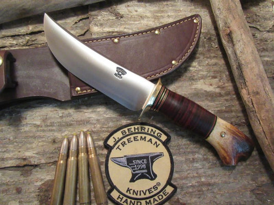      Treeman Handmade Old School Hunter 6" Blade