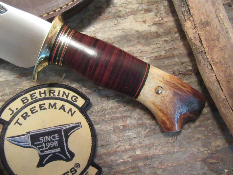      Treeman Handmade Old School Hunter 6" Blade
