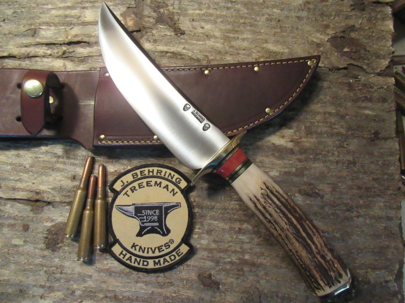 J. Behring Handmade heavy Duty Big Ass 7" Double Skull Fighter 