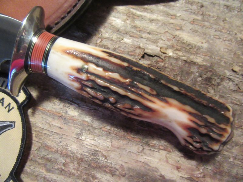 Treeman 5 1/4" Hunter Skinner Sambar Stag