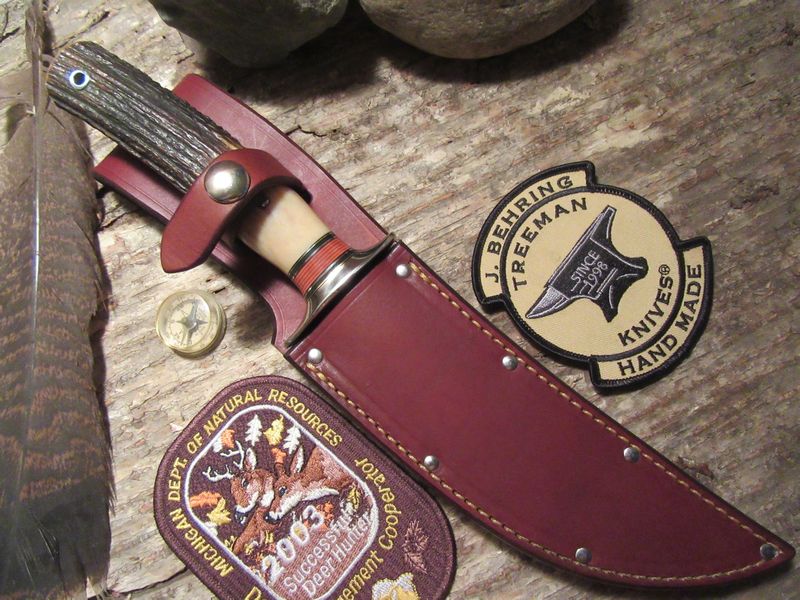        Treeman 6" Huron Hunter Stag Lanyard