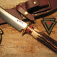    J. Behring Handmade Double Skull Fighter AAA STAG! 7 1/4