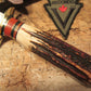    J. Behring Handmade Double Skull Fighter AAA STAG! 7 1/4