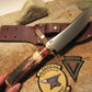    J. Behring Handmade Double Skull Fighter AAA STAG! 7 1/4