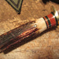    J. Behring Handmade Double Skull Fighter AAA STAG! 7 1/4