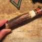    J. Behring Handmade Double Skull Fighter AAA STAG! 7 1/4