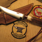 J. Behring Handmade 6" Sticker NS Guard Premium Sambar Stag  