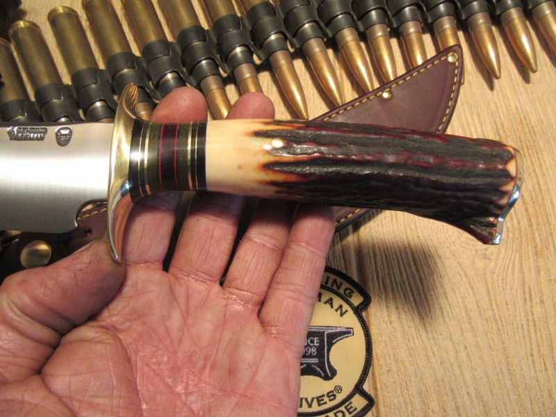     J. Behring Handmade DBL Skull Fighter RED STAG from HELL ! 