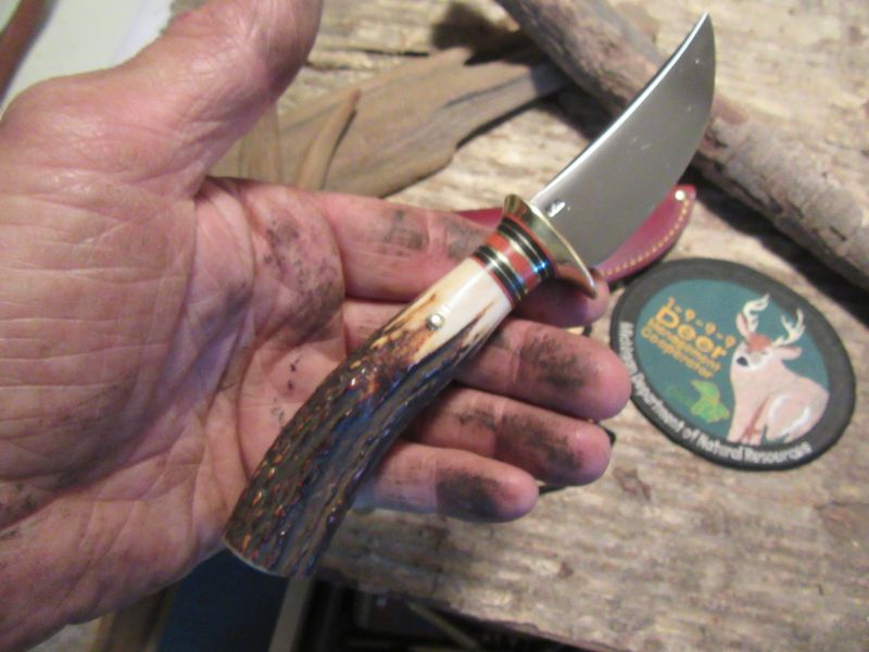     Treeman Caper Sambar Stag Upside Down stamp 