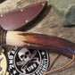 J.Behring Handmade8 1/2" Skull Fighter RED STAG !